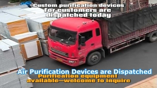 Se envían dispositivos de purificación de aire