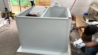 Proceso de instalación del modelo de sala limpia Ⅱ