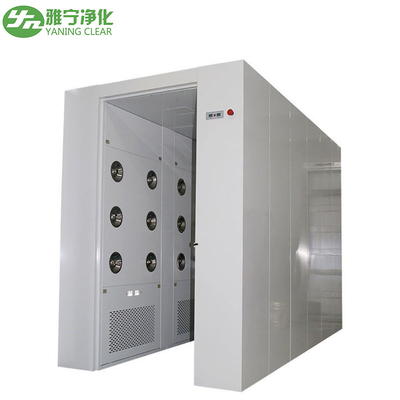 Túnel inteligente de ducha de aire para sala limpia con sistema modular YANING GMP para productos farmacéuticos