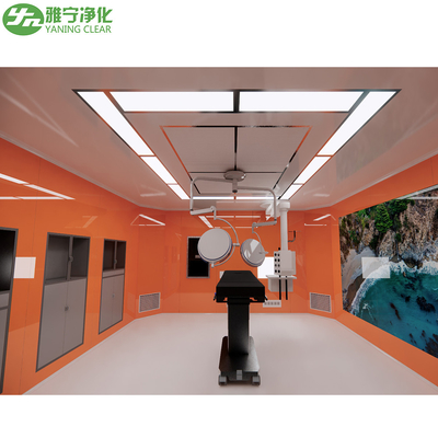 Salón de operaciones modular con placa electrolítica