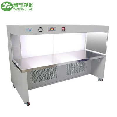 SUS 304 Capó de flujo laminar horizontal Banco limpio 99,995% Eficiencia de filtro para bebidas alimenticias
