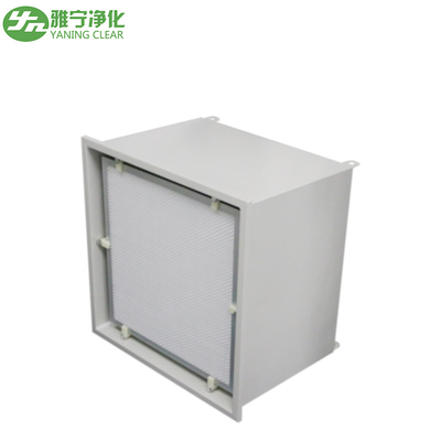 Caja terminal del filtro de Hepa del alto rendimiento, módulo de filtro de Hepa con la fan del proyecto