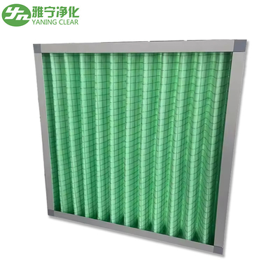 Filtros de aire HVAC con calefacción Merv 8 11 13 G4 Cuadro de aluminio prefiltrado