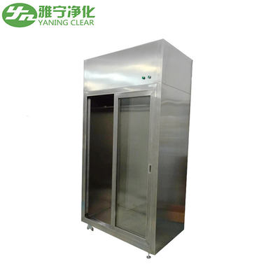 Puerta corredera HEPA armario de acero inoxidable armario laminar de flujo de aire para tiendas de alimentos y bebidas