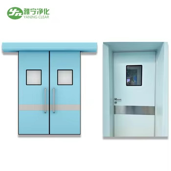 Puerta corredera automática hermética para el quirófano
