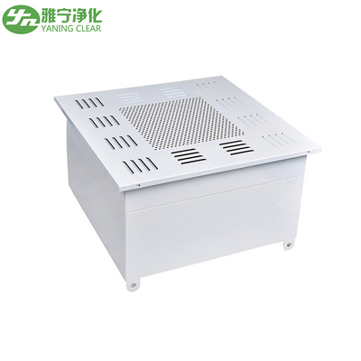 Caja de terminal del filtro de Hepa del acero de la capa del polvo de BFU con la unidad de la fan/de filtrado del ventilador