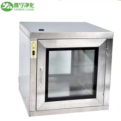 Caja de paso de acero inoxidable integrada de la puerta del sitio limpio
