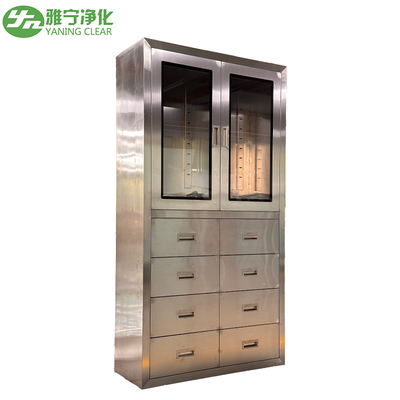 Cabinet médico de acero inoxidable 304 con grifo de agujero único para hospital o laboratorio