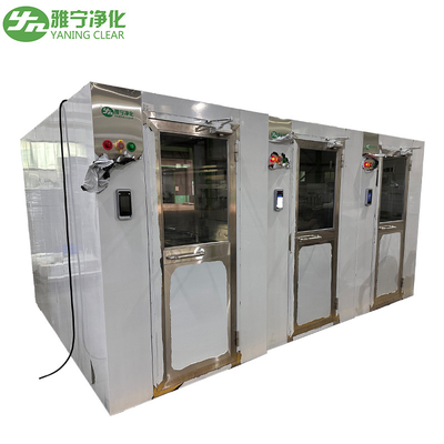 Dispositivo de seguridad eléctrico estándar del sitio de ducha de aire del recinto limpio de YANING ISO14644