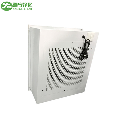 caja del filtro de Hepa del sitio limpio de 220V 50HZ con el volumen de aire del ³ /H de la fan el 1800m del proyecto