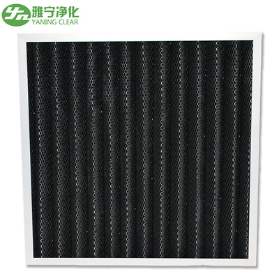 Suprima el filtro de la fibra sintética del olor, mini - los filtros del carbono activado del plisado