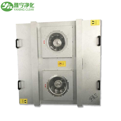 La unidad de filtrado de la fan de la clase 100 FFU volumen de aire grande galvanizó la CA material 220V del acero 50 herzios