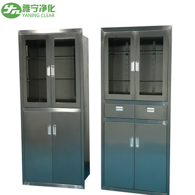 Muebles médicos de acero inoxidables bacterianos antis del gabinete para los instrumentos quirúrgicos