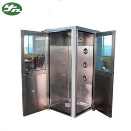 L tipo cuerpo de acero inoxidable de la ducha de aire del recinto limpio para la fábrica de la electrónica
