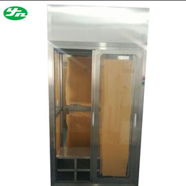 Clase de acero inoxidable 100 de los muebles del laboratorio del gabinete de almacenamiento de la ropa del flujo laminar 304