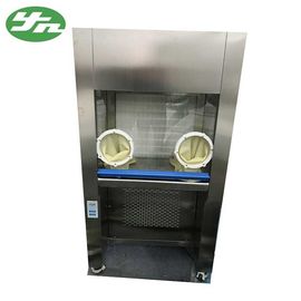 Banco limpio laminar horizontal cerrado 220V 50HZ con los guantes de funcionamiento de goma