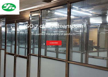 Cabina del sitio limpio del FDA GMP ISO 7 disponible como solo paso o recirculación