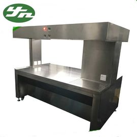 Banco limpio laminar del lado doble, gabinete vertical de acero inoxidable del flujo laminar