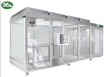 Ultra limpio abajo de cabina del sitio limpio del flujo clasifique 100-100,000 para la industria cosmética