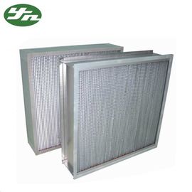 El tamaño de alta temperatura del filtro de aire de HEPA modificó el papel de aluminio para requisitos particulares separado para el horno limpio