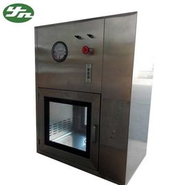 Caja de paso revestida del recinto limpio del marco de acero del rollo para la industria de electrónica de la precisión