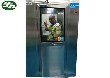 Las puertas dobles limpias de la ducha de aire del recinto limpio SUS304 de la persona entrelazan para el hospital
