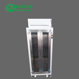 Gabinete de la ropa del sitio limpio del flujo de aire laminar con la puerta de cristal transparente