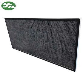 Marco de aluminio del filtro de aire del carbono activado del panal para la purificación del aire