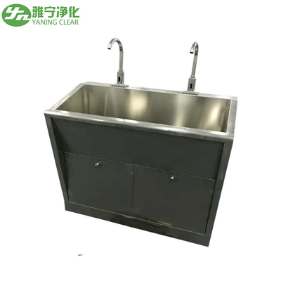 Lavadero de manos de Yaning Laboratorio del hospital con sensor automático infrarrojo Lavadero de manos industrial de acero inoxidable