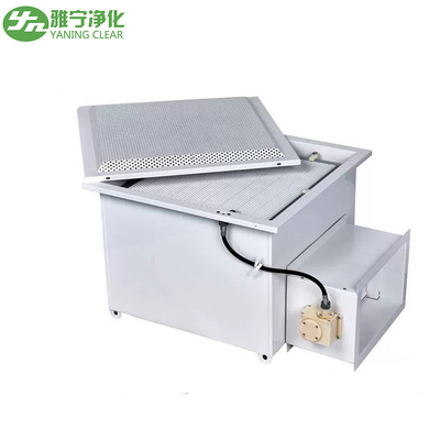 Polvo que cubre el difusor del flujo laminar de HEPA, caja del filtro de aire de Hepa con la válvula de aire