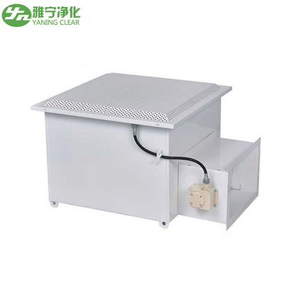 Viviendas terminales modulares baratas del flujo laminar del precio de YANING con los filtros superiores de HEPA y de ULPA para el recinto limpio