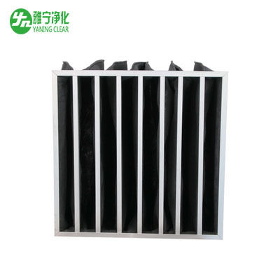 Estructura multi del bolso del filtro de aire del carbono activado del bolsillo para la filtración del aire