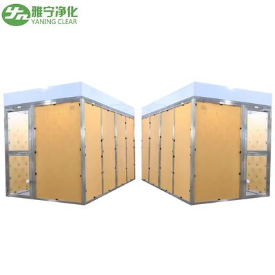 YANING Sala limpia modular prefabricada de clase 100 Stand limpio portátil