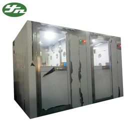 Control automático de acero inoxidable del sitio limpio de la ducha de aire 304 con el sistema mudo avanzado