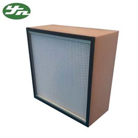 Volumen de aire plisado profundo del ³ /h del separador el 1500m del papel de filtro de Hepa del capítulo de madera para el sitio limpio
