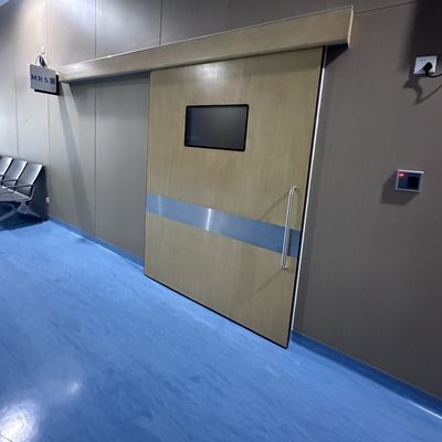 Yaning MOT Solution Customized Medical Airtight Automatic Sliding Door Swing Open Style Lock Operation Theatre Sliding Door