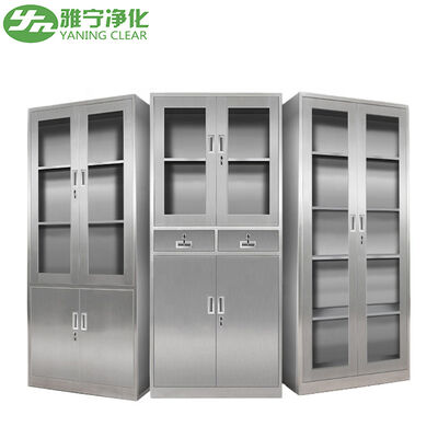 Gabinete Médico Personalizado de Acero Inoxidable AISI 304 con Fácil Desinfección para Quirófano y Almacenamiento Quirúrgico