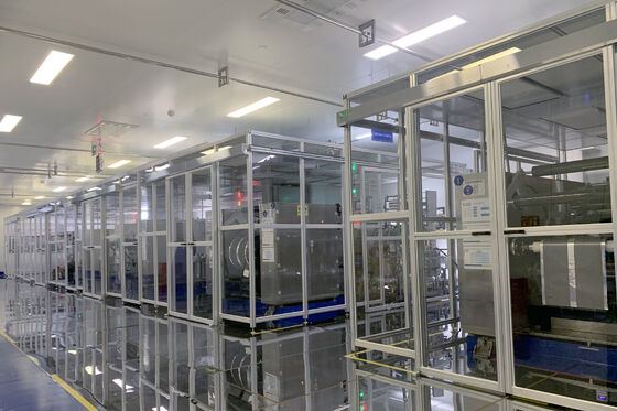 Nueva cabina de aire de cuarto limpio modular sin polvo estándar ISO de Yaning con tamaño personalizado para uso en laboratorio