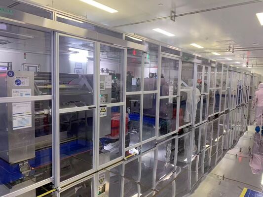 Quick Install Modular Clean Booth with Adjustable Air Velocity 0.3-0.5m/s and H14 HEPA Filter for Tool-Free Assembly