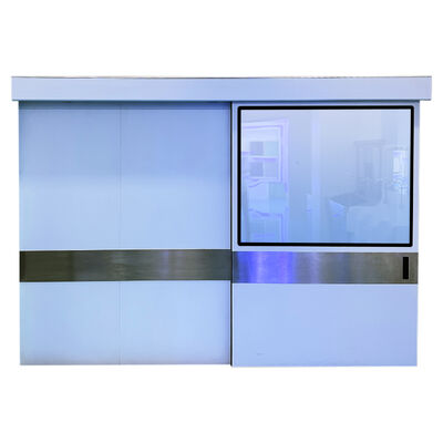 Puerta corredera hermética automática con velocidad ajustable de 200-600 mm/s y acero inoxidable SS304 para salas de operaciones