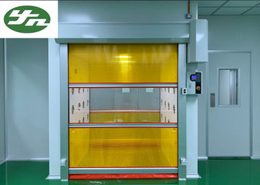 Pintura de la capa del polvo del túnel de la ducha de aire de la puerta del balanceo del obturador de la velocidad para el cargo