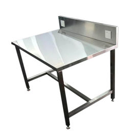 Tabla de trabajo resistente de acero inoxidable del zócalo de poder 1500*600*850 milímetro