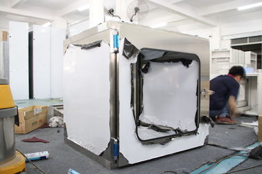 Acero de capa del recinto limpio del laboratorio de paso del polvo estático de la caja Sus201 220V 110V 50HZ