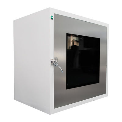 Caja de paso mecánica del recinto limpio del dispositivo de seguridad 220V con la puerta integrada