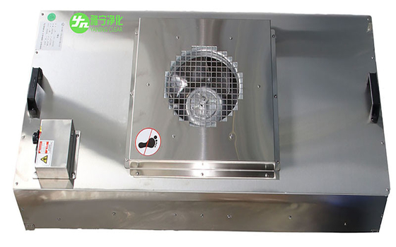 Acero de la unidad de filtrado de la fan de la HVAC FFU H14 con Turboventilador de aluminio