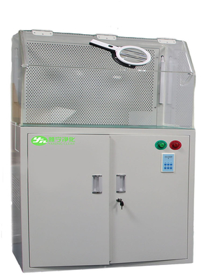 El sitio limpio laminar modular médico SUS304 de la capilla 200W del flujo galvanizó