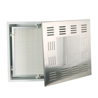 Certificado Gmp 0,3 Microns Hepa Filter Terminal Box para productos farmacéuticos