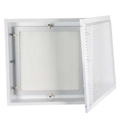 Caja 1000m3/H del difusor de Rerminal de la caja del filtro de Hepa del sitio limpio de FFU AC110V
