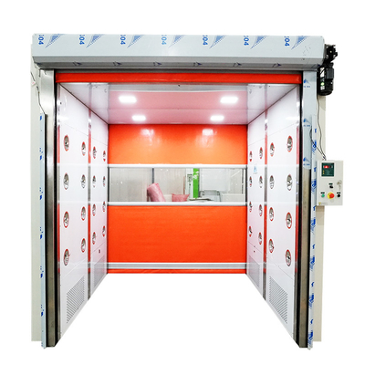 Acero inoxidable automático de la velocidad de aire de la ducha de aire del recinto limpio de la inducción 27m/S SUS304