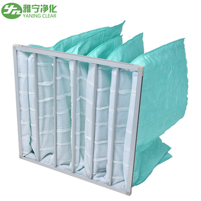 Sistema de filtro de bolsillo YANING Havc F5 F6 F7 F8 F9 Eficiencia media para salas limpias